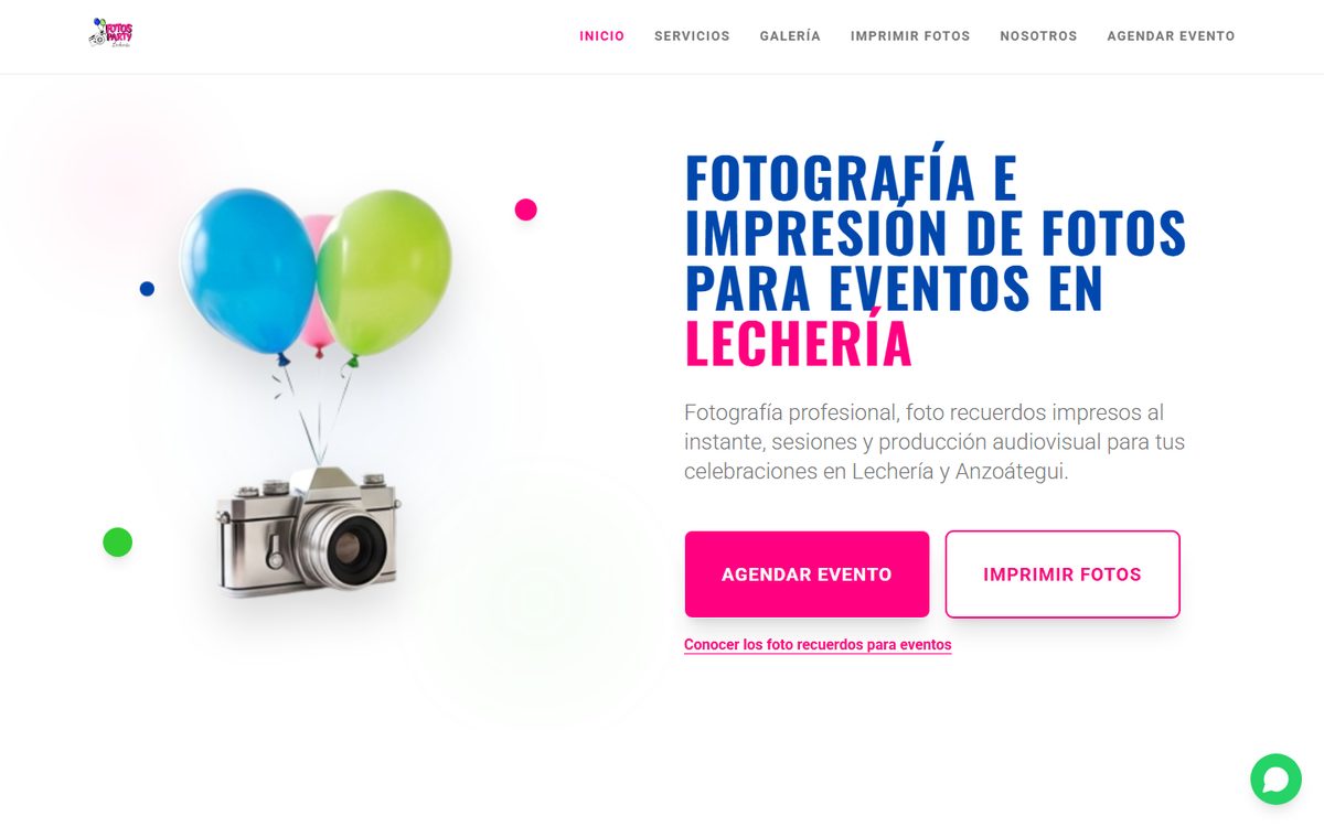 Captura de Fotos Party