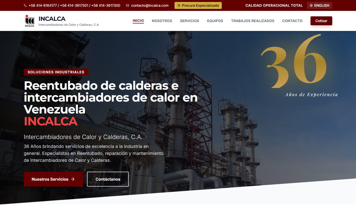 Captura de INCALCA